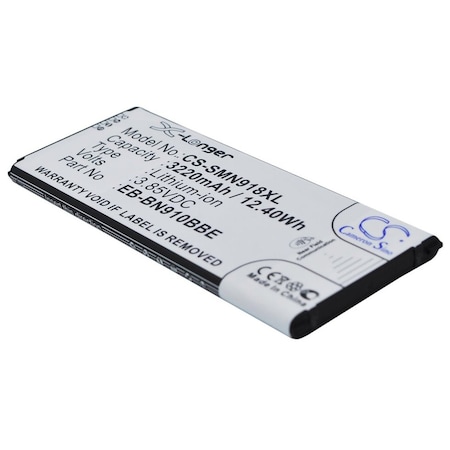 Bsc Preferred Samsung SM-N910FD SM-N910FQ SM-N910H SM-N910I SM-N910L SM-N910R4 SM Mobile Phone Repl. Battery CS-SMN918XL